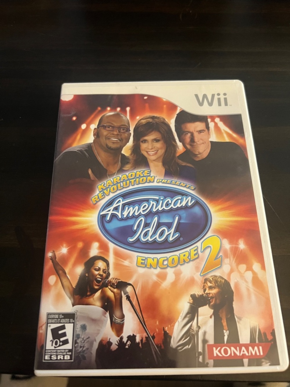 American Idol Encore 2 (Wii) - Konami White Case